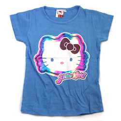Hello Kitty světle modré tričko 11-12 let